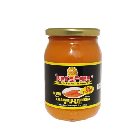 Yellow pepper paste not spicy – aji amarillo pasta sin picante inca’s food 212.6g