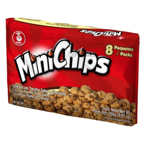 Festival Minichips Chocolate Cookies Noel Pack of 8 (280g)