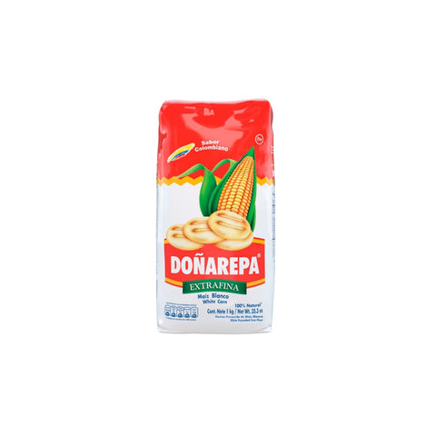Harina de Maiz blanco / White Corn Flour Doñarepa (1kg)