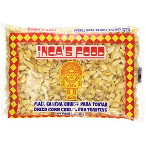 Maiz cancha para tostar / Dried Corn Cancha 425g