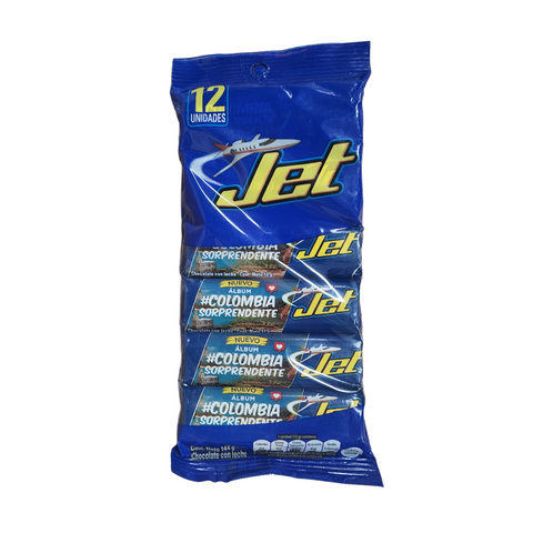 Jet milk chocolate bar pack 12