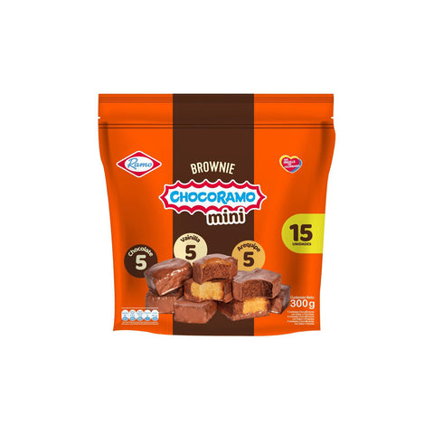 Ramo Chocobrownie Mini - 15 Pcs - 300g