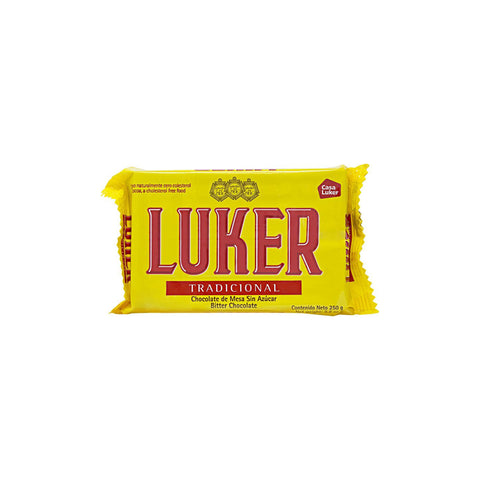 Chocolate Luker sin Azucar - 250g