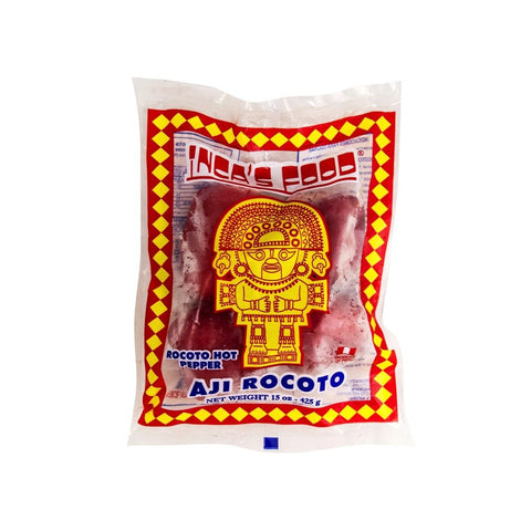 Inca's food aji rocoto - frozen Rocoto hot pepper 15 oz