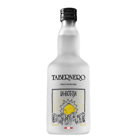 Pisco Tabernero acholado la botija